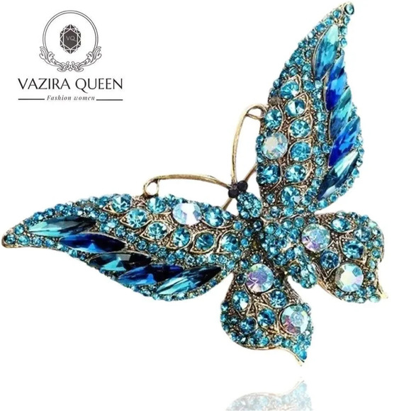 VQ Butterfly Brooch - Picture 1 of 4